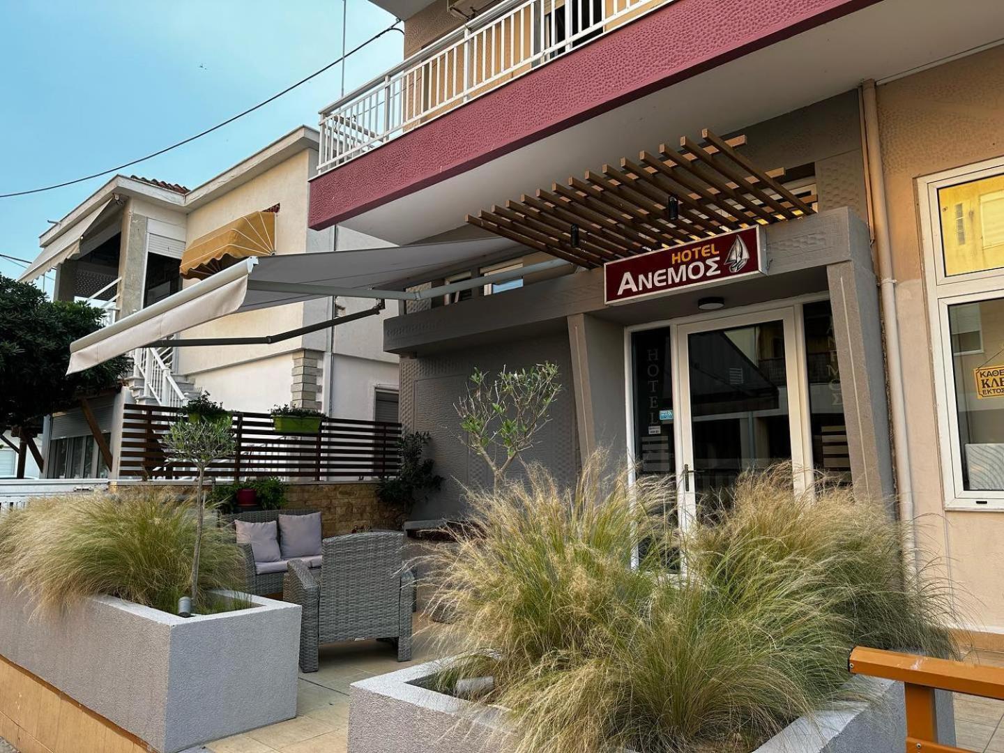 阿吉亚特拉萨 Anemos酒店 外观 照片